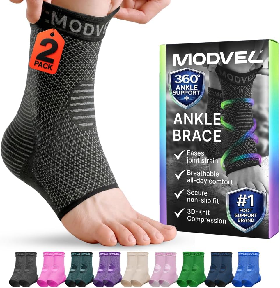 Ankle compression sleeve