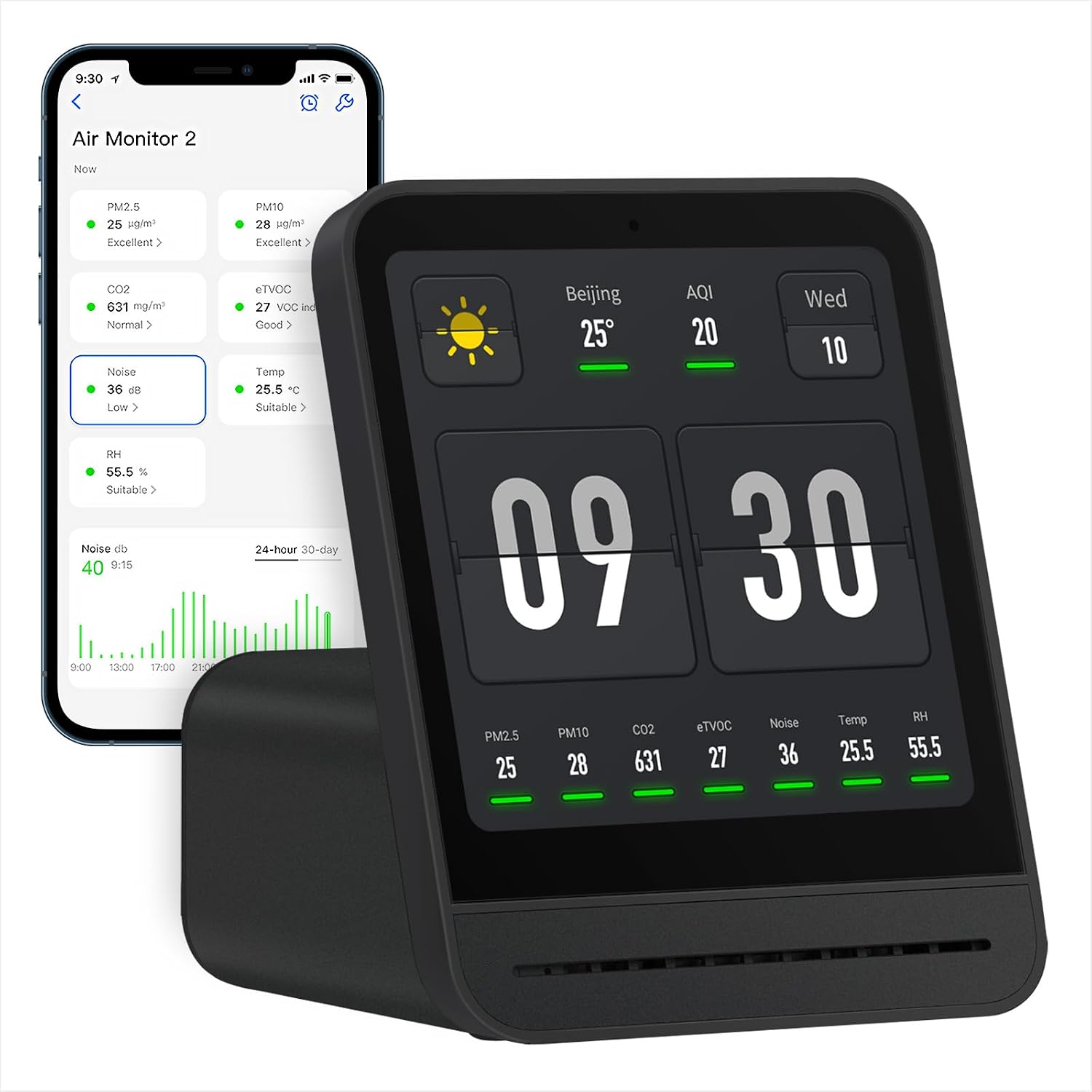 Indoor air quality monitor